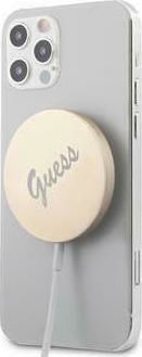 Guess Зарядно Устройство Magsafe 15W Златисто (GUCBMSVSL)