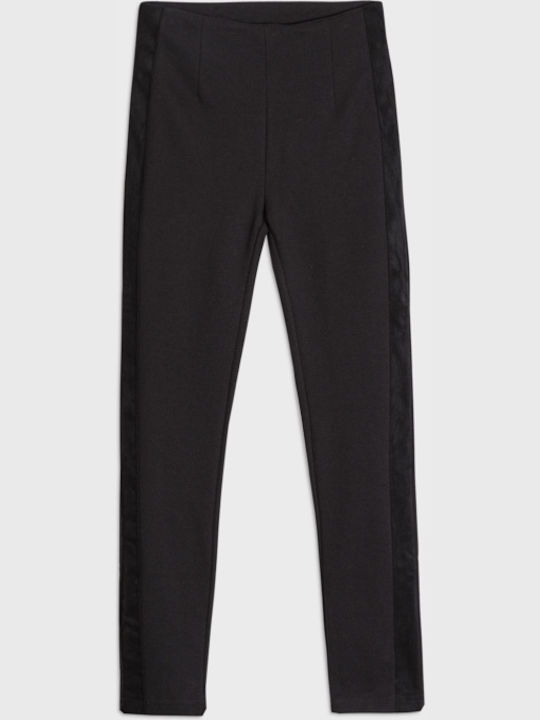 Mayoral Kids' Fabric Pants Black