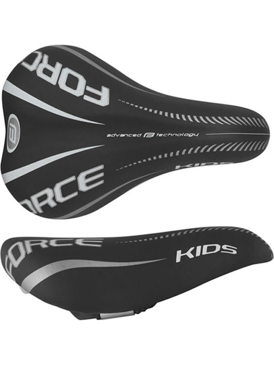 Force Kids Free Σέλα Ποδηλάτου Μαύρη 230 x 160 mm
