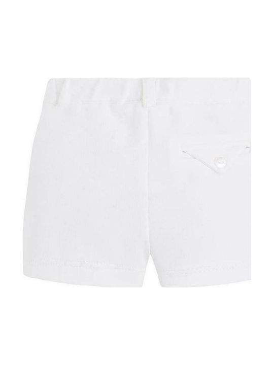 Mayoral Kinder Shorts/Bermudas Stoff Weiß