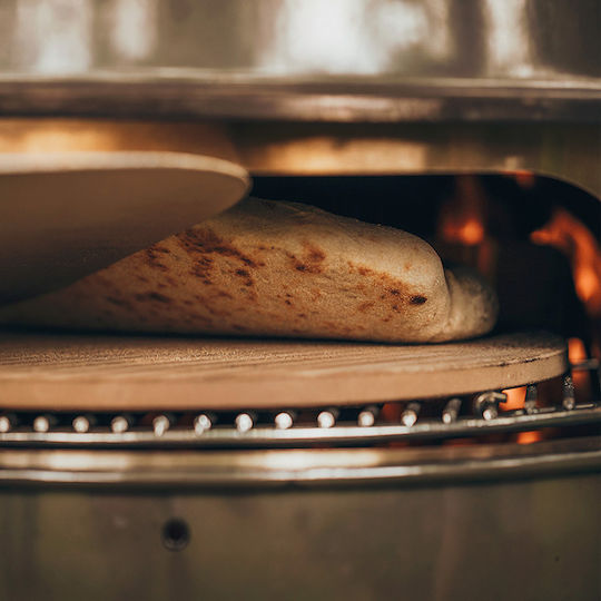 Moesta BBQ Πλάκα Ψησίματος Πίτσας Κεραμική 36.5εκ.x36.5εκ.x1εκ.εκ.