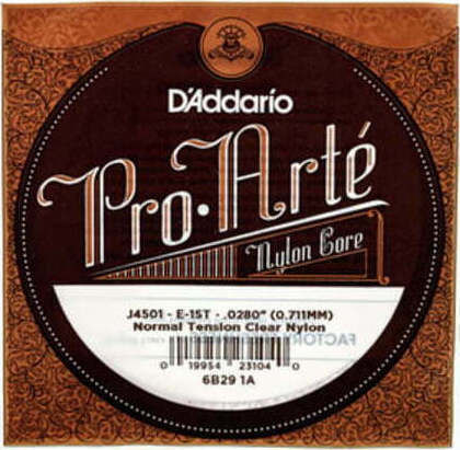 Daddario Pro-Arte Corzi Pentru Chitară Clasică Single Nylon 28" Medium
