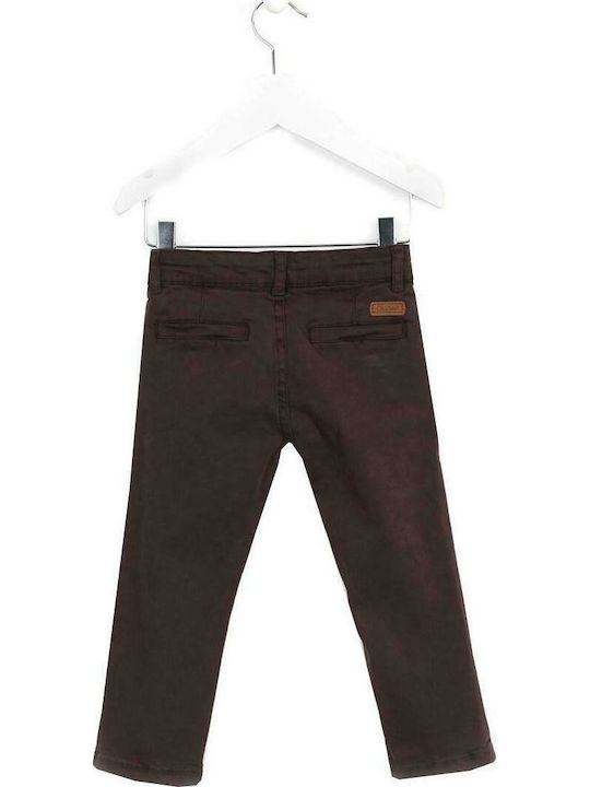 Losan Kids Fabric Trousers Burgundy 825-9662AC