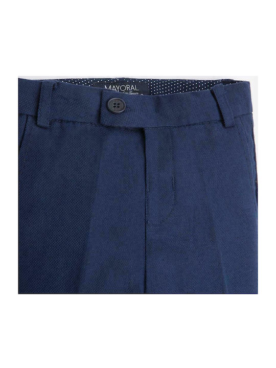 Mayoral Pantaloni copii din material textil Albastru marin