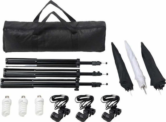 vidaXL Lighting Kit With Tripod