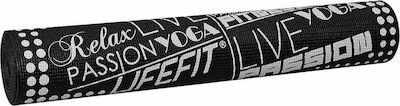 Lifefit Yoga Mat SlimFit (173cm x 58cm x 0.4cm)