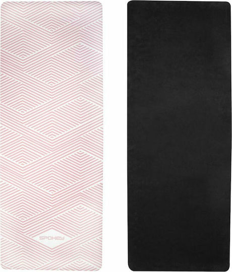 Spokey Lily Στρώμα Γυμναστικής Yoga Ροζ (185x68x0.4cm)