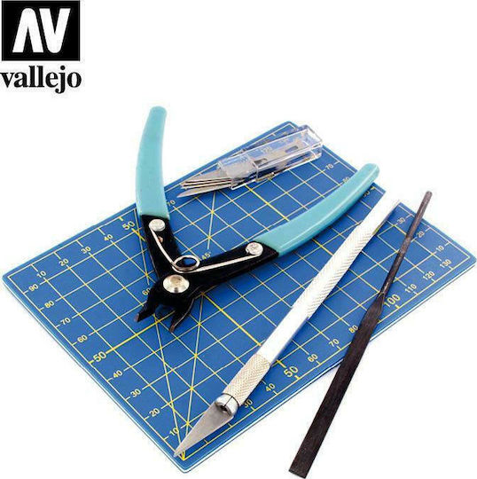 Acrylicos Vallejo Modeling Plastic Tool Set Knife Modeling