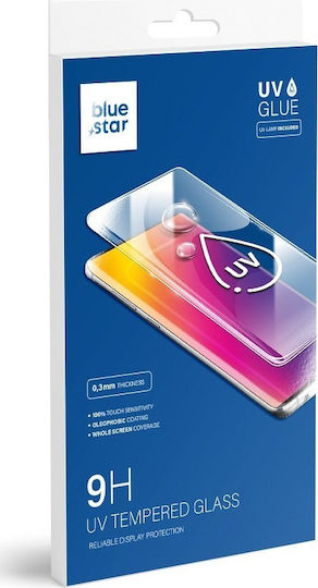 Blue Star UV UV течност Закалено стъкло за цялото лице (Huawei Mate 30 Pro)