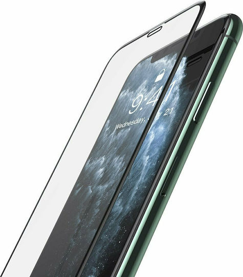 Baseus Fullscreen Curved 3D Vollflächig gehärtetes Glas (iPhone 11 Pro)