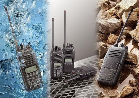 Icom IC-F1000S Funkgerät UHF/VHF 5W mit Monochromdisplay Set mit 1Stück