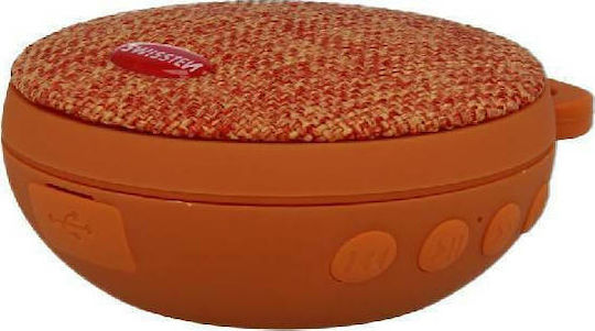 Swissten X-Style Bluetooth-Lautsprecher 3W mit Akkulaufzeit bis zu 2 Stunden Orange