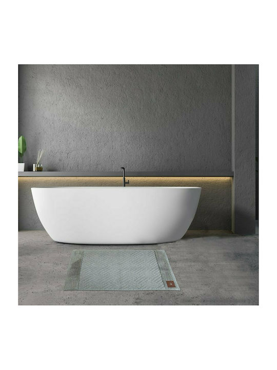 Greenwich Polo Club Bath Mat Cotton 2587 220760902587 Grey 50x80cm