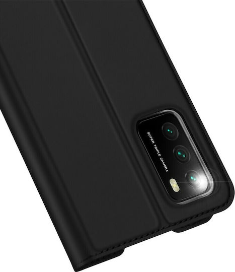 Dux Ducis Skin Pro Book Δερματίνης Μαύρο (Poco M3 / Redmi 9T)