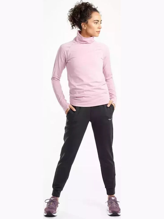 Sunday Winter Damen Langärmeliges Bluse Flieder