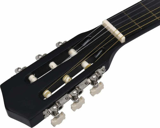 vidaXL Acustică Chitară Chitare acustice cu decupaj Negru