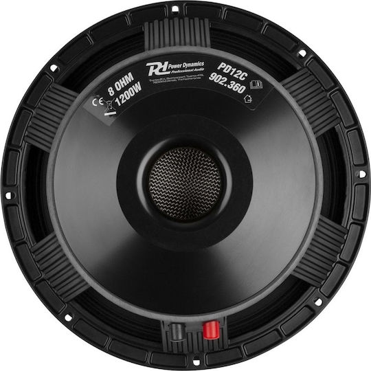 Power Dynamics Нискочестотен говорител за говорител PD12C 12" Съпротивление 8Ω
