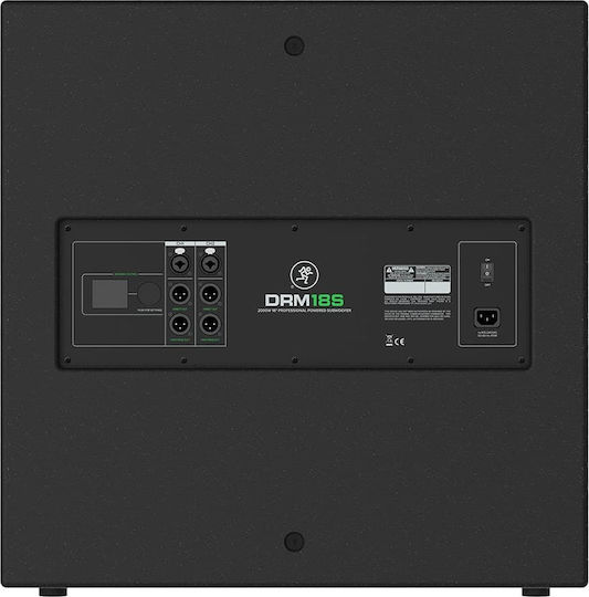 Mackie DRM18S Autoîntăritor Subwoofer PA 2000W 18" 58.4x79x59.2cm.
