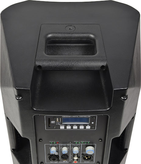 Citronic CASA-10A 178.110UK Αυτοενισχυόμενο Ηχείο PA 220W με Woofer 10" 26x31x50εκ.
