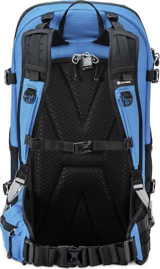 Pacsafe Τσάντα Πλάτης Φωτογραφικής Μηχανής Venturesafe X40 Plus Μέγεθος Medium Μπλε
