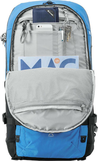Pacsafe Τσάντα Πλάτης Φωτογραφικής Μηχανής Venturesafe X40 Plus Μέγεθος Medium Μπλε