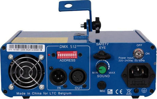 Ibiza Sound Laser DMX 80B Blue