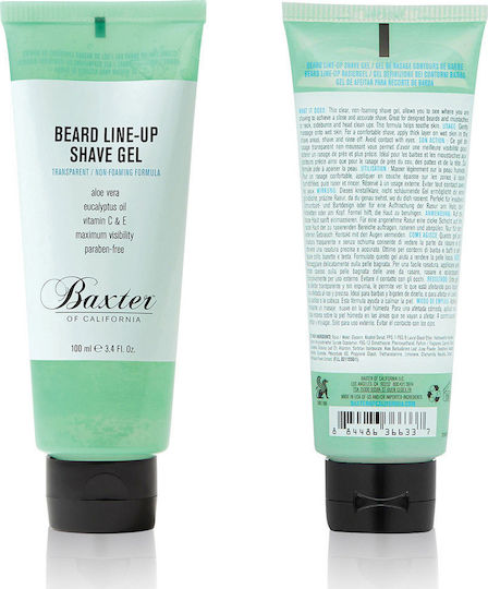 Baxter Of California Beard Line Up Shave Gel Gel Ξυρίσματος 100ml