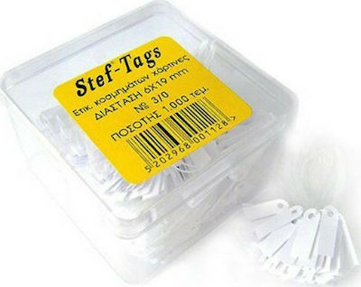 Stef Labels 1000 Strung Jewelry 19x6mm