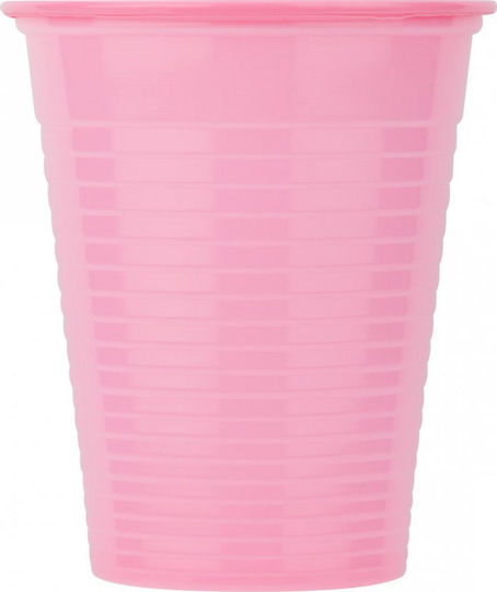 Bournas Medicals Οδοντιατρικά Ποτηράκια 100τμχ Ροζ 180ml