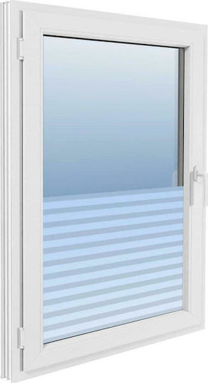 vidaXL Sticker Display Decorative Sandblasting White 0.9x10m 142789 1pcs