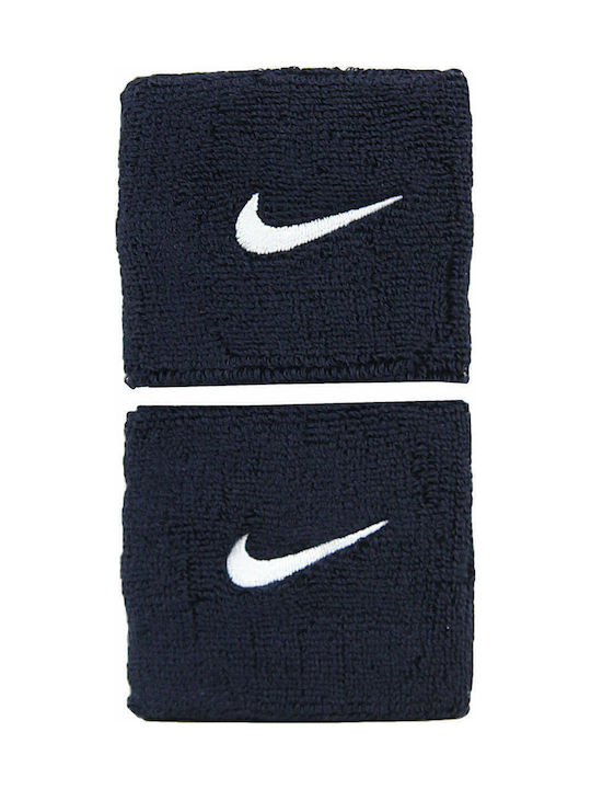 Nike Swoosh Athletic Wristbands Blue