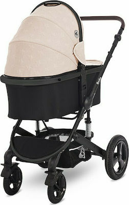 Lorelli Boston 3 in 1 Verstellbar 3 in 1 Baby Kinderwagen Geeignet für Neugeborene String Stars