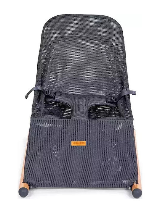 Childhome Manual Baby Relax Evolux Natural Anthracite for Child up to 9kg BR75522