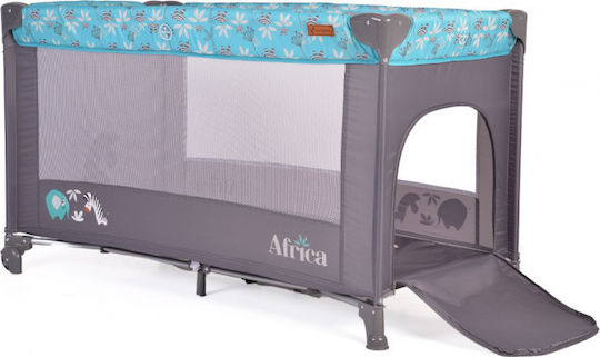 Cangaroo Africa Кошара за игра Тюркоаз 125x65см
