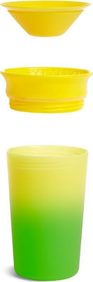 Munchkin Miracle Color Changing Toddler Plastic Cup 266ml for 12m+ Green