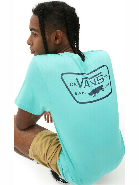 Vans Men's Short Sleeve T-shirt Turquoise