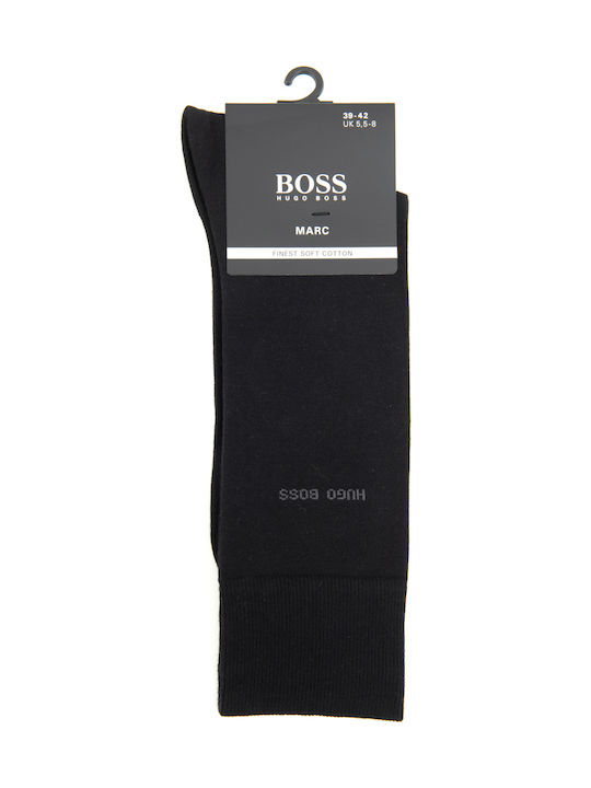 Hugo Boss Herren Einfarbige Socken Schwarz 1Pack