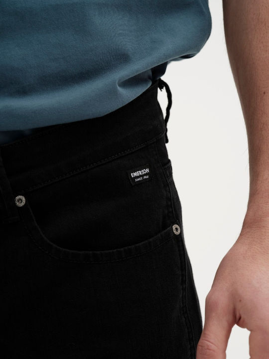 Men's Shorts Jeans Black
