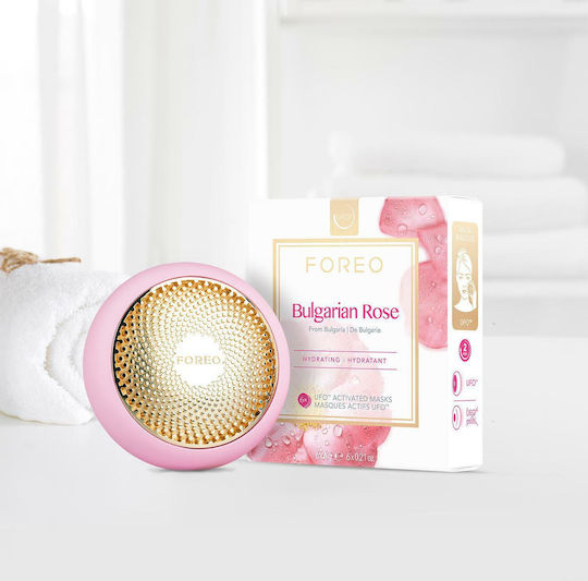 Foreo Bulgarian Rose Μάσκα Ομορφιάς Προσώπου για Ενυδάτωση 6 τμχ x 6gr