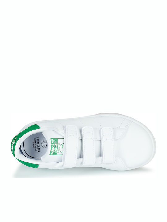 Stan Smith STAN SMITH CF C Детски маратонки Low Облачно Бяло / Зелено