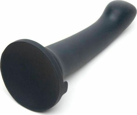 Fifty Shades of Grey Feel It Baby Dildo Glass Dildo Inflatable With Suction Cup Black 20cm