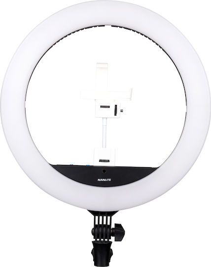 Nanlite Halo 16C Ring Light 40.5cm 2700 - 6500K με Βάση για Κινητό