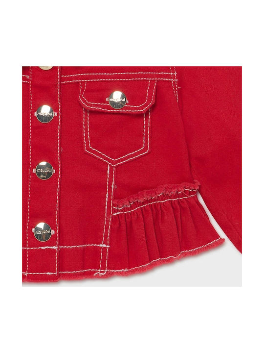 Mayoral Kids Casual Jacket short Red