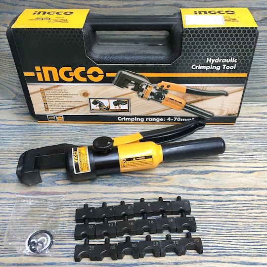 Ingco Hydraulic Crimping Pliers (Length 310mm)