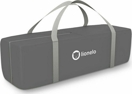 Lionelo Stefi Concrete Loc de joacă cu Saltea Grey Concrete 125x65cm