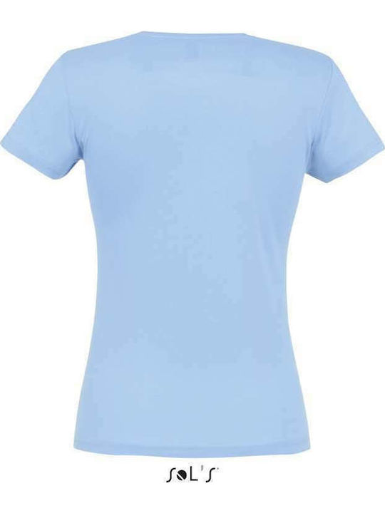 Sol's Γυναικείο Διαφημιστικό T-shirt Κοντομάνικο σε Χρώμα