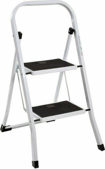 Homestyle Homestyle Iron Step Ladder 2 Steps 60cm