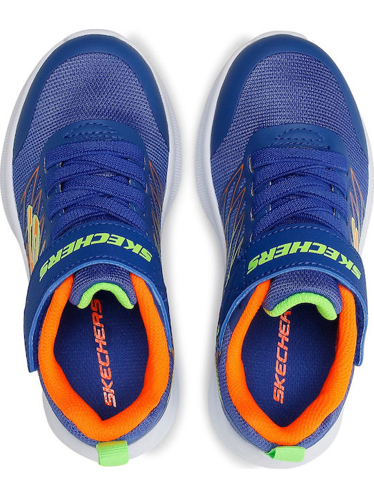 Texlor Kinder Sportschuhe Laufen mit Bügel- und Schleifenverschluss Blau