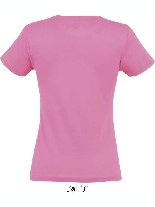 Sol's Γυναικείο Διαφημιστικό T-shirt Κοντομάνικο σε Χρώμα
