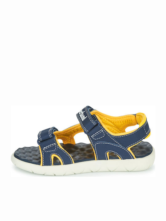 Παιδικά Πέδιλα Perkins Row Strap Navy Μπλε